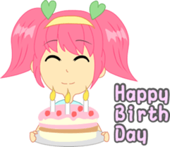 Cream, a little girl sticker #6958786