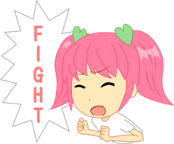 Cream, a little girl sticker #6958787