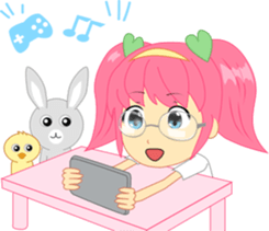 Cream, a little girl sticker #6958788