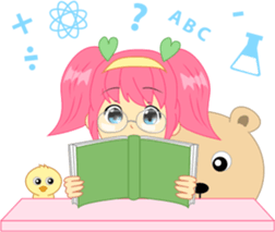 Cream, a little girl sticker #6958789