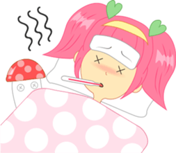 Cream, a little girl sticker #6958790