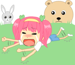 Cream, a little girl sticker #6958795