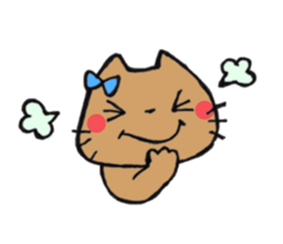 Expression cats sticker #6959325