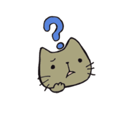 Expression cats sticker #6959331