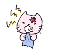 Expression cats sticker #6959340