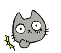 Expression cats sticker #6959341