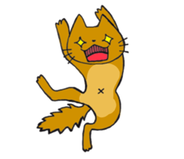 Expression cats sticker #6959342