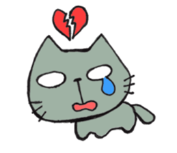 Expression cats sticker #6959347