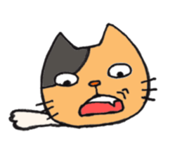 Expression cats sticker #6959348