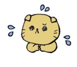 Expression cats sticker #6959349