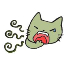 Expression cats sticker #6959354