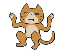 Expression cats sticker #6959358