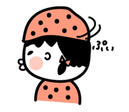 Black strawberry sticker #6959363