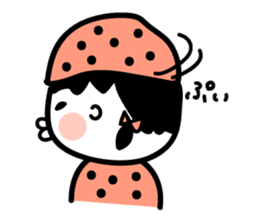 Black strawberry sticker #6959363