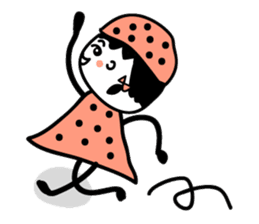 Black strawberry sticker #6959369