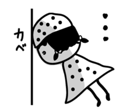 Black strawberry sticker #6959373