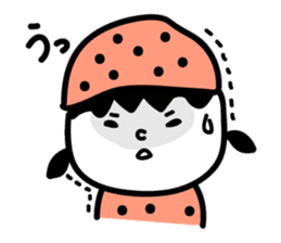 Black strawberry sticker #6959386