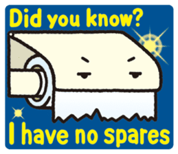 Toilet paper holders of my home sticker #6959566