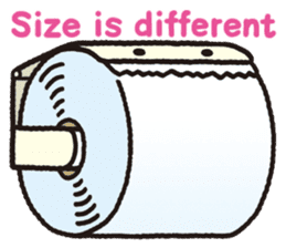 Toilet paper holders of my home sticker #6959571