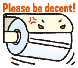 Toilet paper holders of my home sticker #6959572