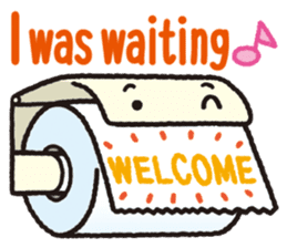 Toilet paper holders of my home sticker #6959577