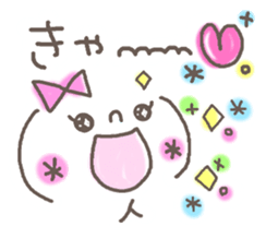 Cute emoticons. Good friend Hen sticker #6959687