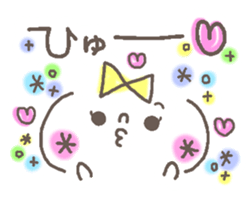 Cute emoticons. Good friend Hen sticker #6959691