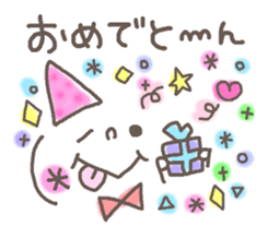 Cute emoticons. Good friend Hen sticker #6959694