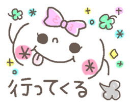 Cute emoticons. Good friend Hen sticker #6959709