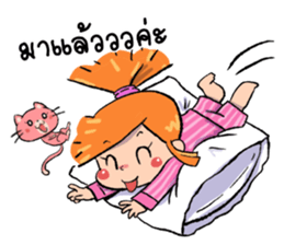 Noo Malee and her Kitty 2 :Thai Version sticker #6960121