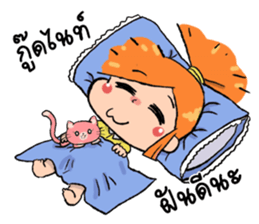 Noo Malee and her Kitty 2 :Thai Version sticker #6960125