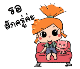 Noo Malee and her Kitty 2 :Thai Version sticker #6960132