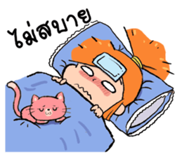 Noo Malee and her Kitty 2 :Thai Version sticker #6960157