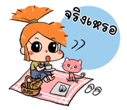 Noo Malee and her Kitty 2 :Thai Version sticker #6960158