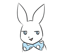 Afan & Rabbit (English) sticker #6960406