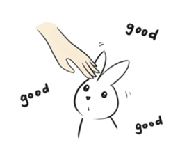 Afan & Rabbit (English) sticker #6960420