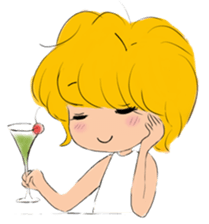 office girl - vivi sticker #6960893