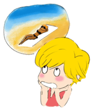 office girl - vivi sticker #6960906