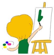 office girl - vivi sticker #6960910