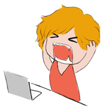 office girl - vivi sticker #6960915