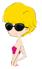 office girl - vivi sticker #6960917