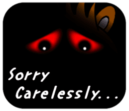 Everyone is on good terms3 English ver sticker #6961039