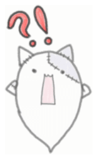 fluffy patch  cat sticker #6961961