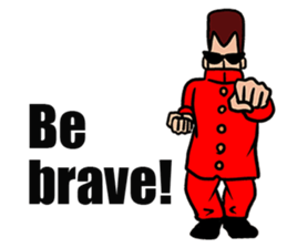 Cheer Captain Red Blazer sticker #6962043