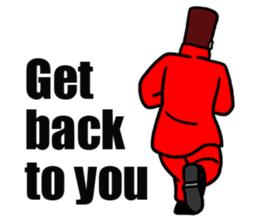 Cheer Captain Red Blazer sticker #6962055