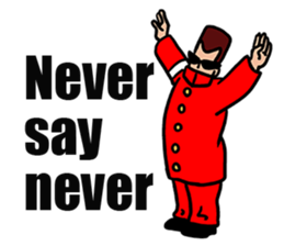 Cheer Captain Red Blazer sticker #6962071