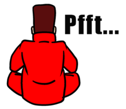 Cheer Captain Red Blazer sticker #6962079