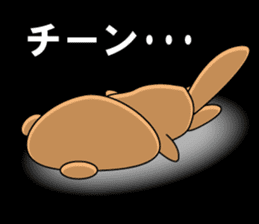 Daily life of a loose sea otter sticker #6962090