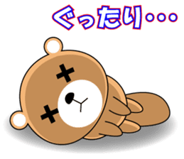 Daily life of a loose sea otter sticker #6962098