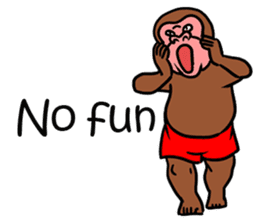 Cool Monkeys sticker #6962340